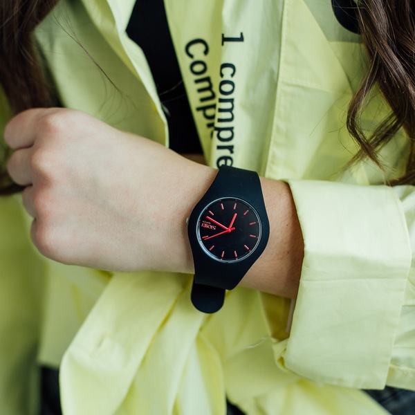 Skmei Rubber Black 9068 - 5