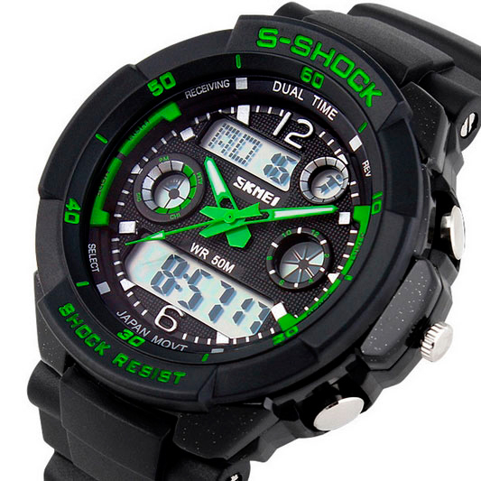 Skmei S-Shock Green 0931 - 11