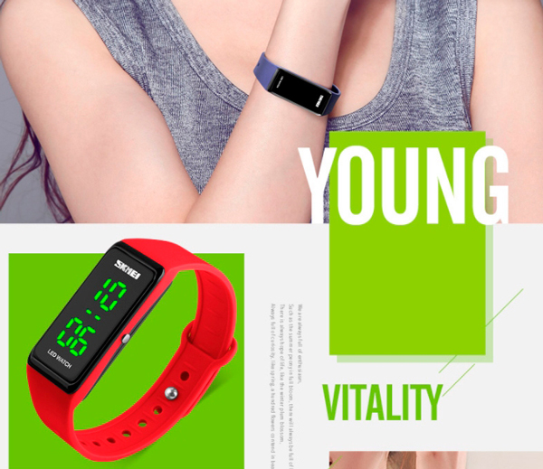 Skmei Transformer Red - 3