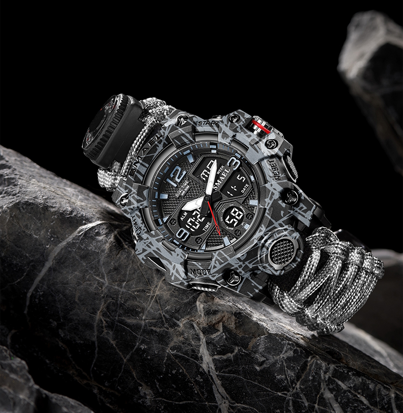 Smael Grey Compass - 2