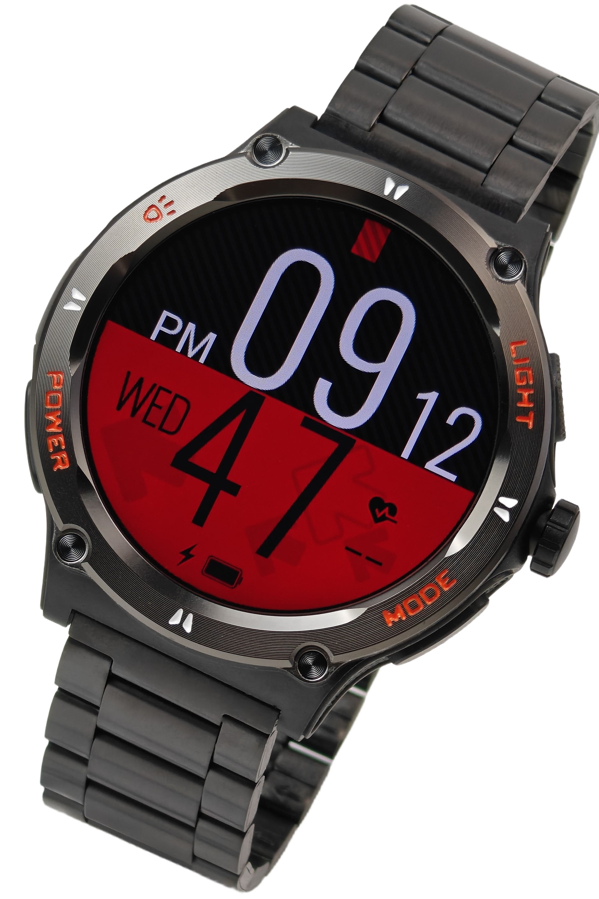 Smart Advanture Steel Black з компасом, 2 ремінці - 5