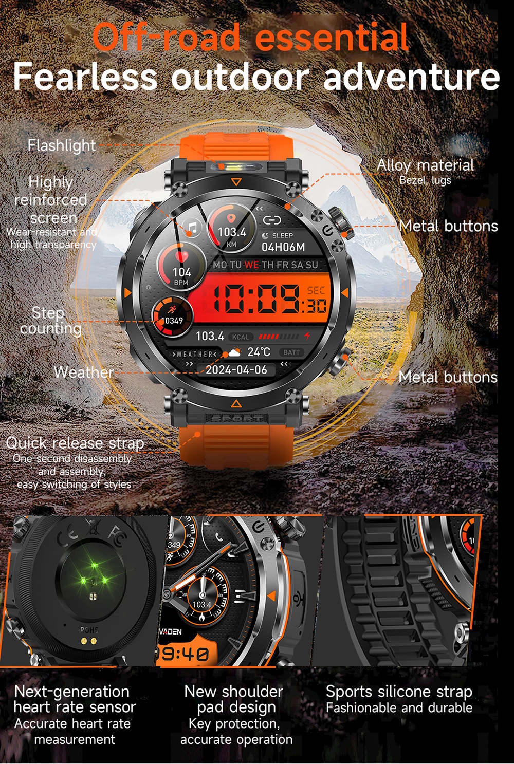 Smart Avation Pro Orange, 2 ремінці - 20