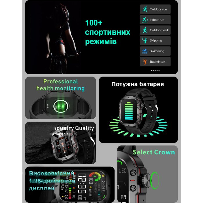 Smart Expert Nano Rubber, 2 ремінці - 13