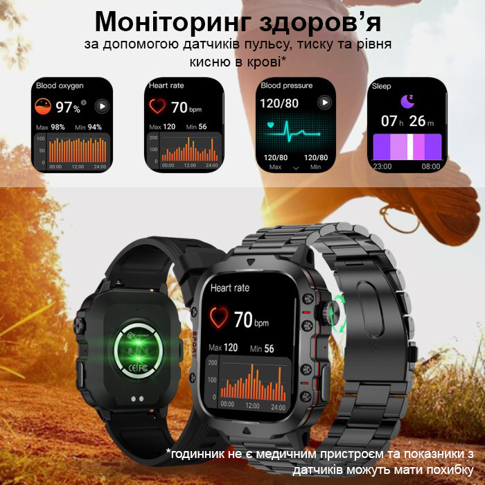 Smart Expert Nano Rubber, 2 ремінці - 17