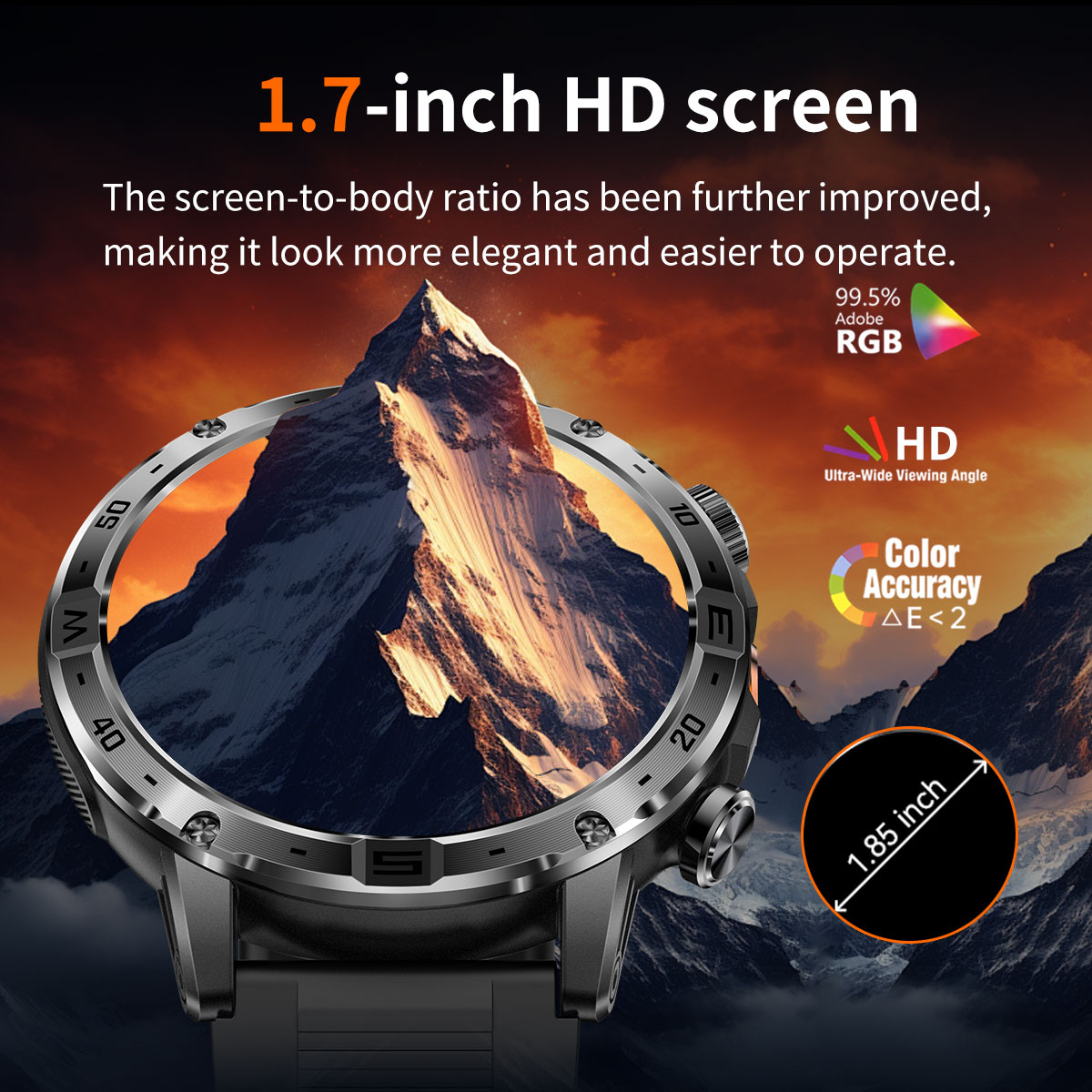 Smart Fire Rubber з компасом, 2 ремінці - 10