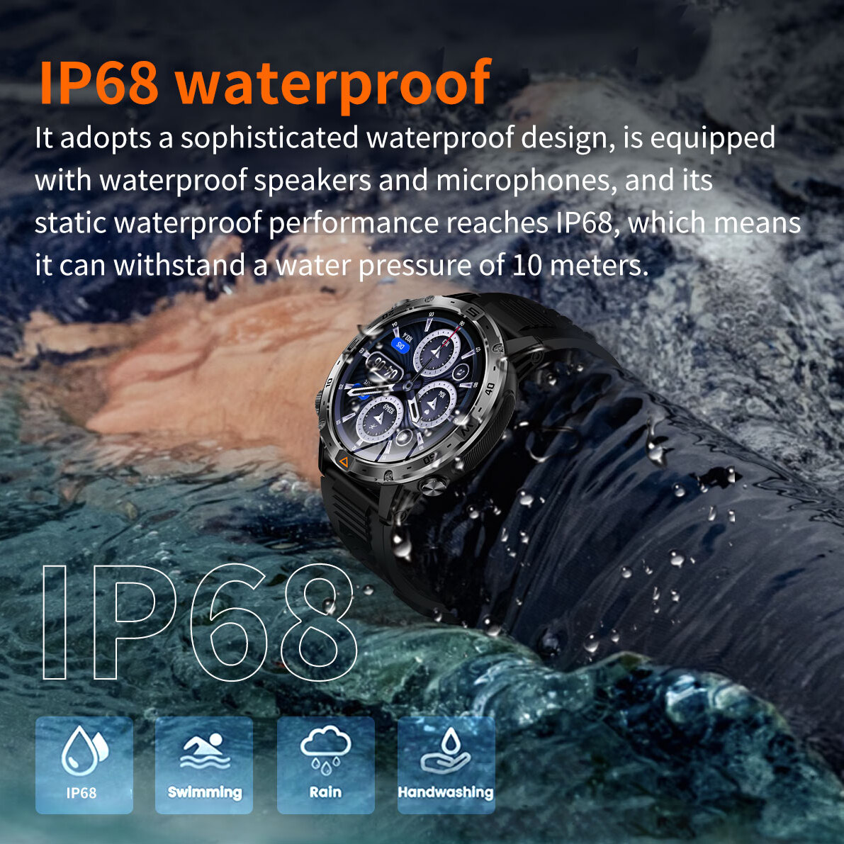 Smart Fire Rubber з компасом, 2 ремінці - 21