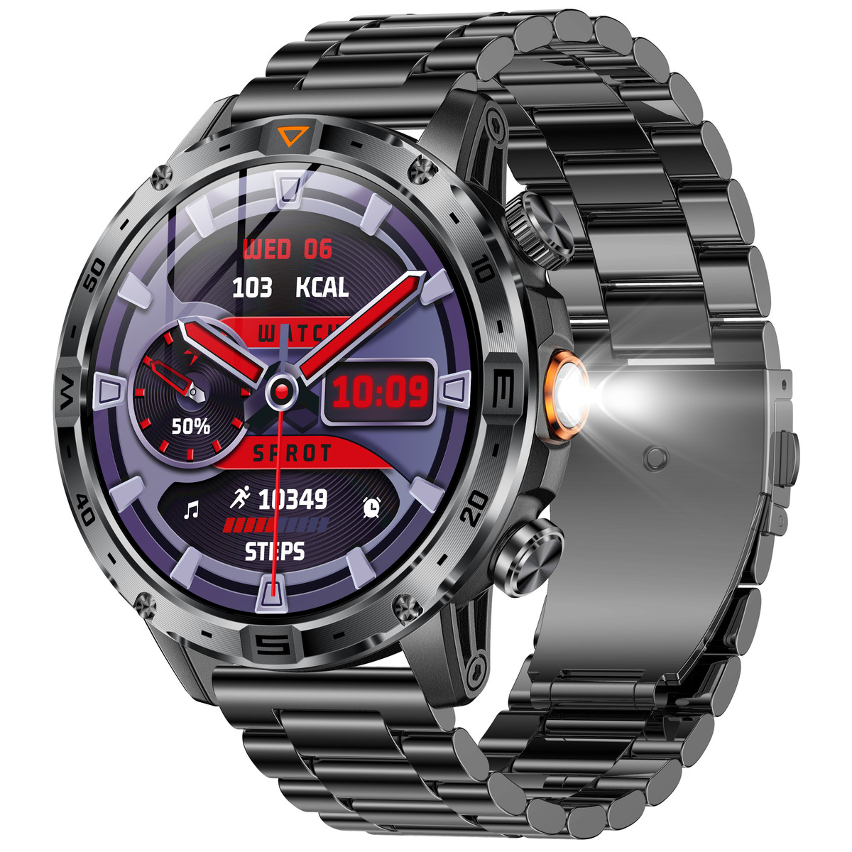 Smart Fire Steel з компасом, 2 ремінці - 8