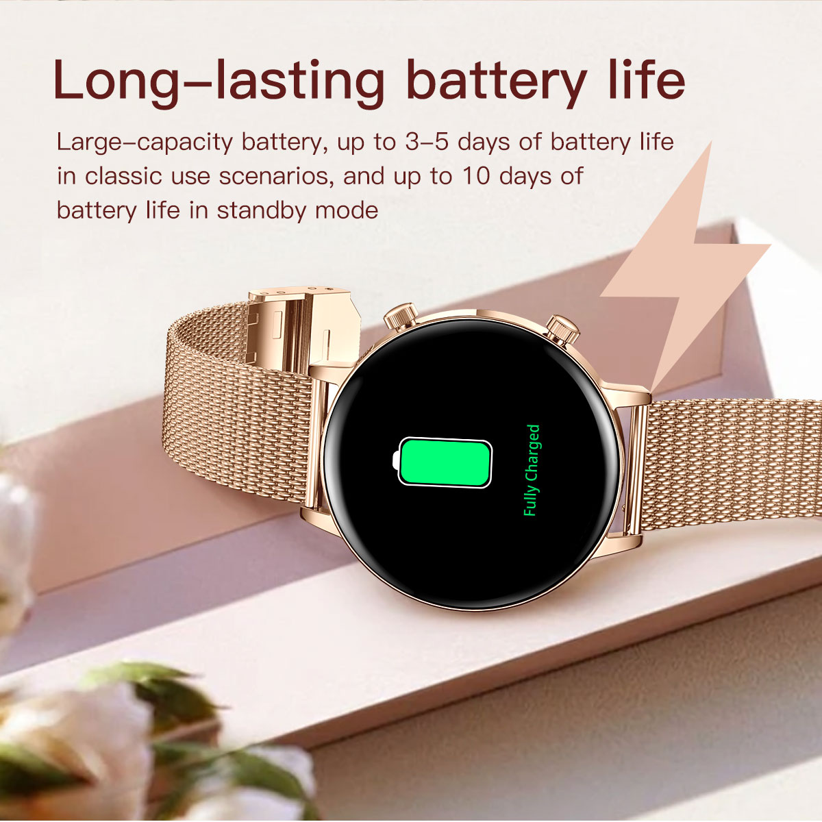 Smart Flower X Gold, 2 ремінці - 16