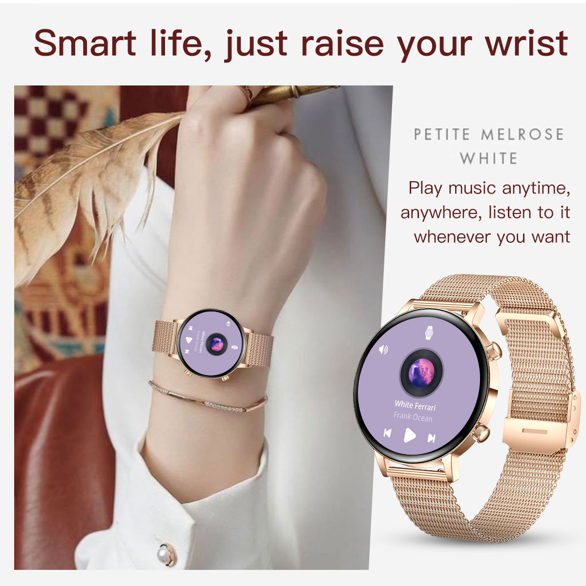 Smart Flower X Gold, 2 ремінці - 18