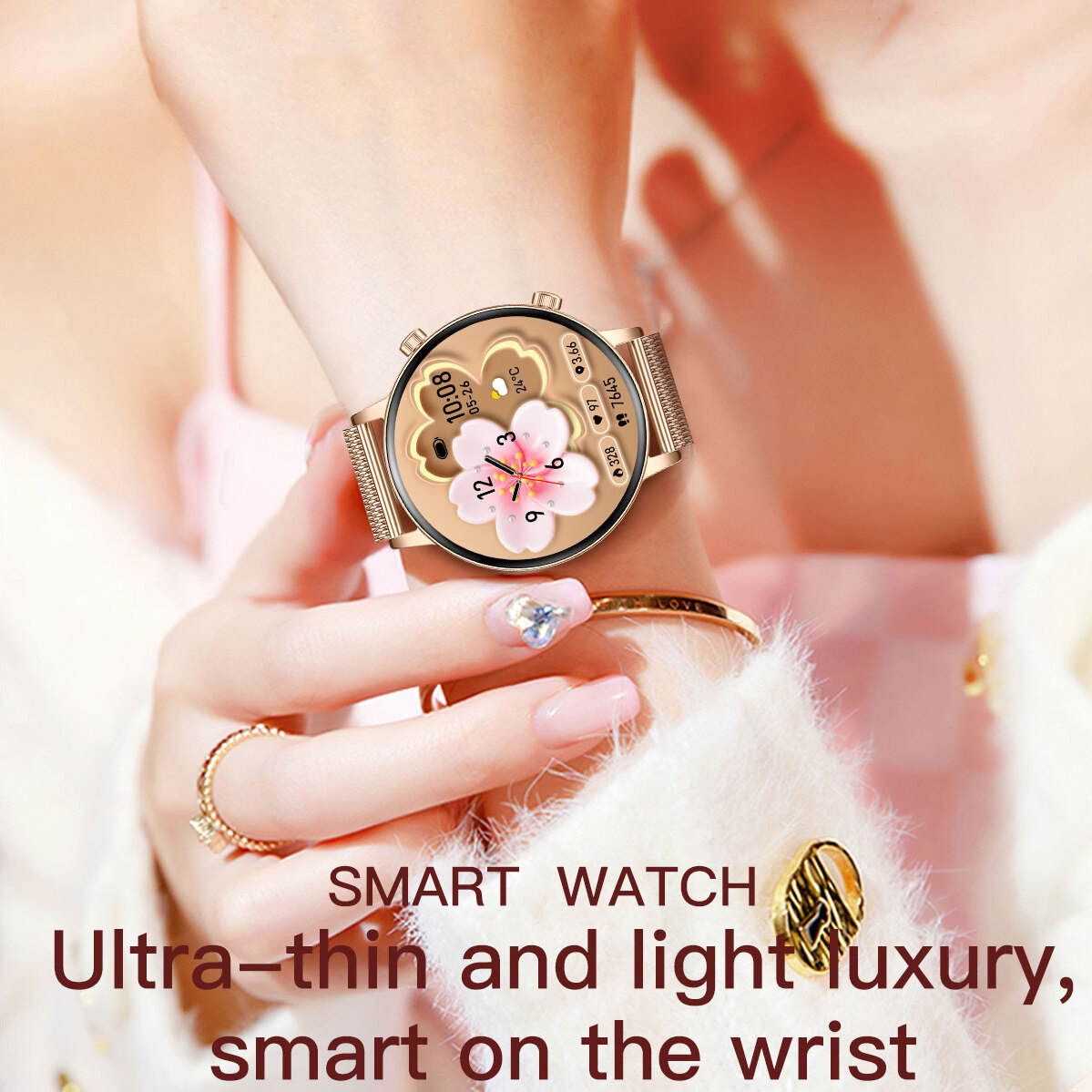 Smart Flower X Gold, 2 ремінці - 5