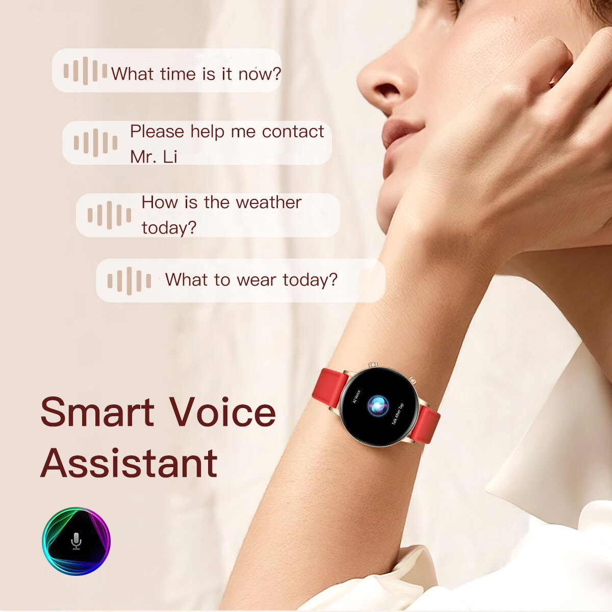 Smart Flower X Red, 2 ремінці - 7