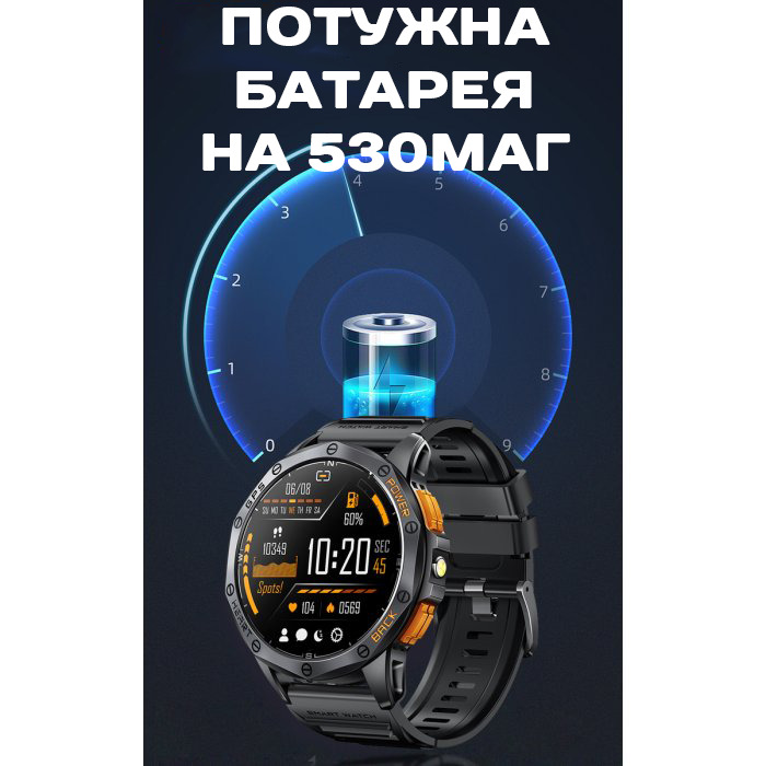Smart GPS Max Black, 2 ремінці - 13