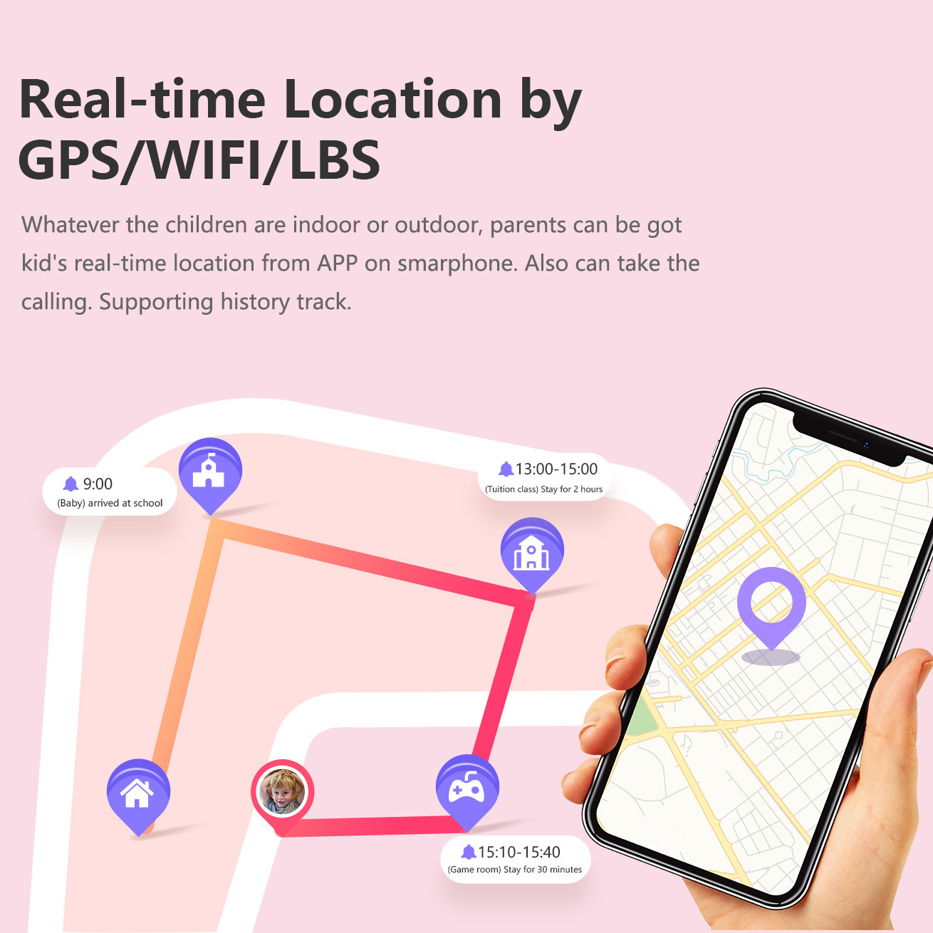 Smart Kinder GPS Tracking - 4