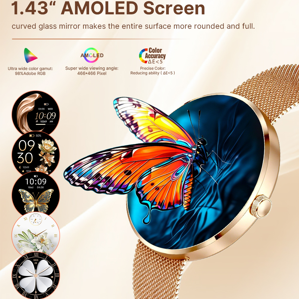 Smart Luna Rubber Black, 2 ремінці - 5