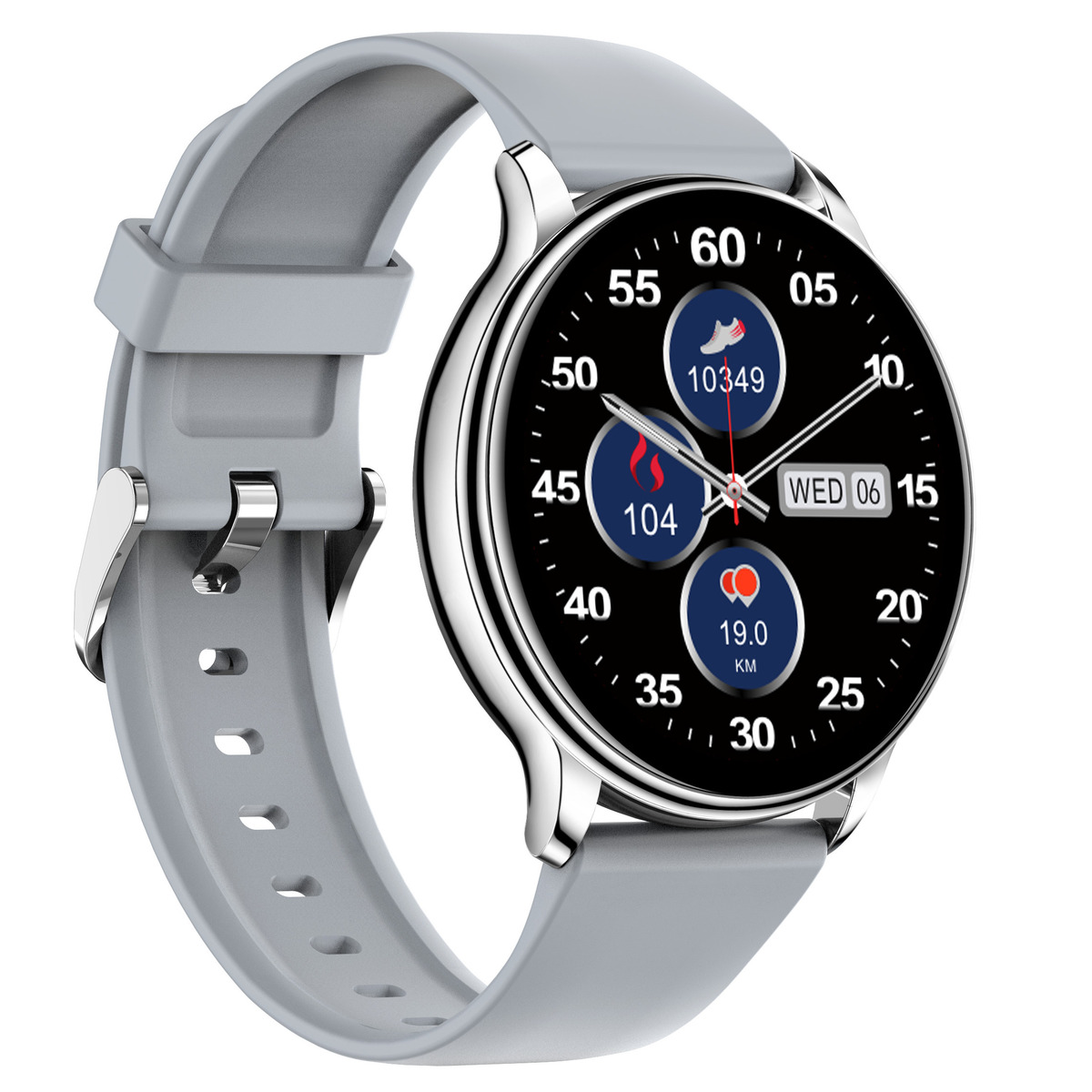 Smart Melisia Silver Rubber, 2 ремінці - 4