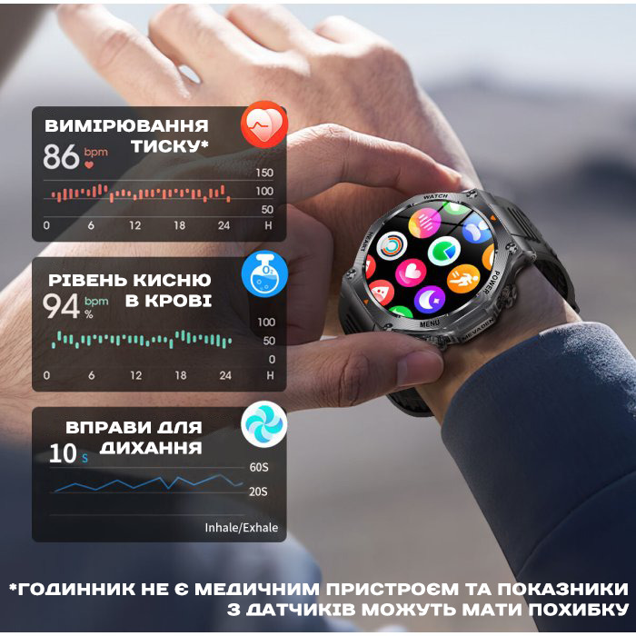 Smart Mevaden Ultra Steel, 2 ремінці - 22