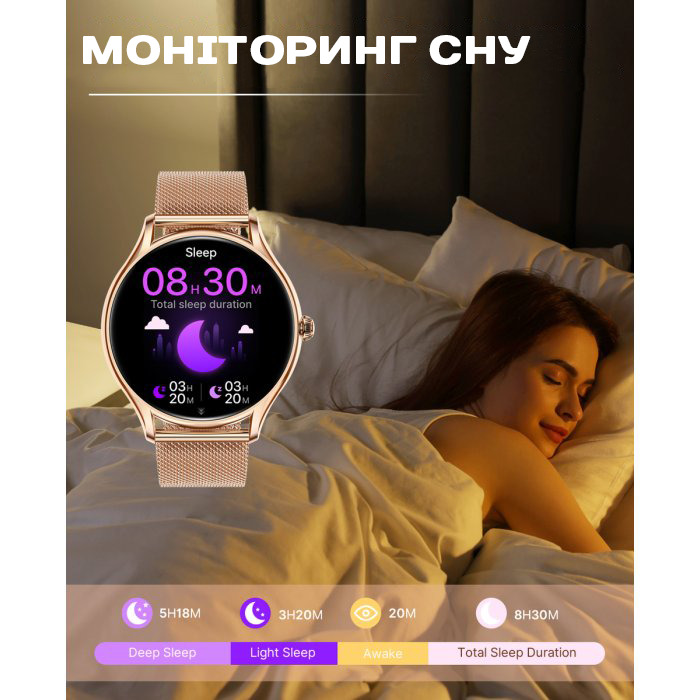 Smart Milano Gold Rubber, 2 ремінці - 13