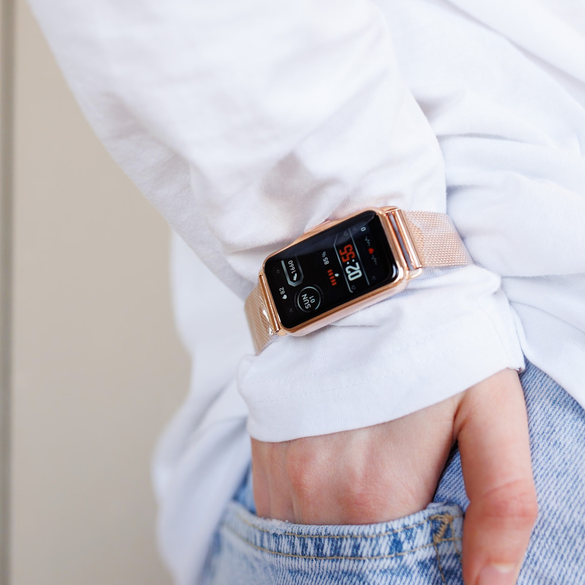 Smart Mioband Nano+ Gold, 2 ремінці - 4