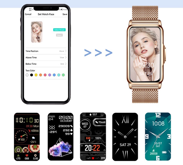 Smart Mioband Nano+ Pink, 2 ремінці - 2