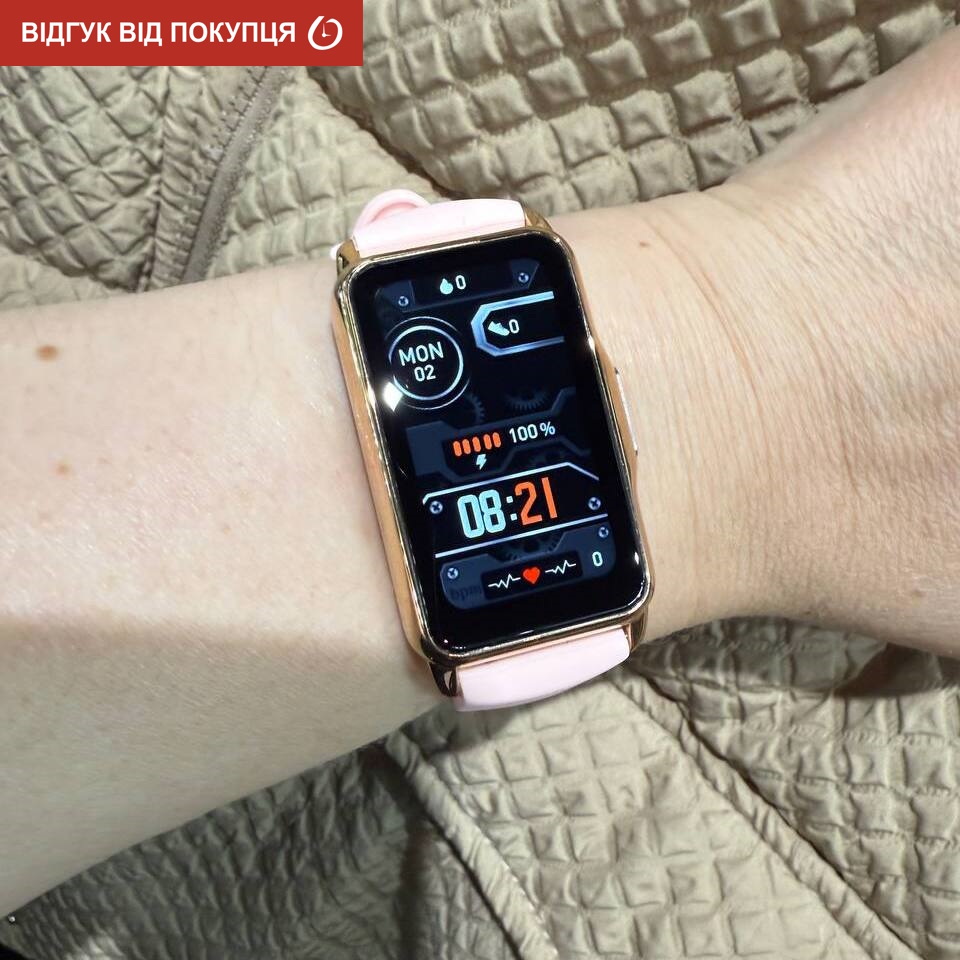 Smart Mioband Nano+ Pink, 2 ремінці - 9