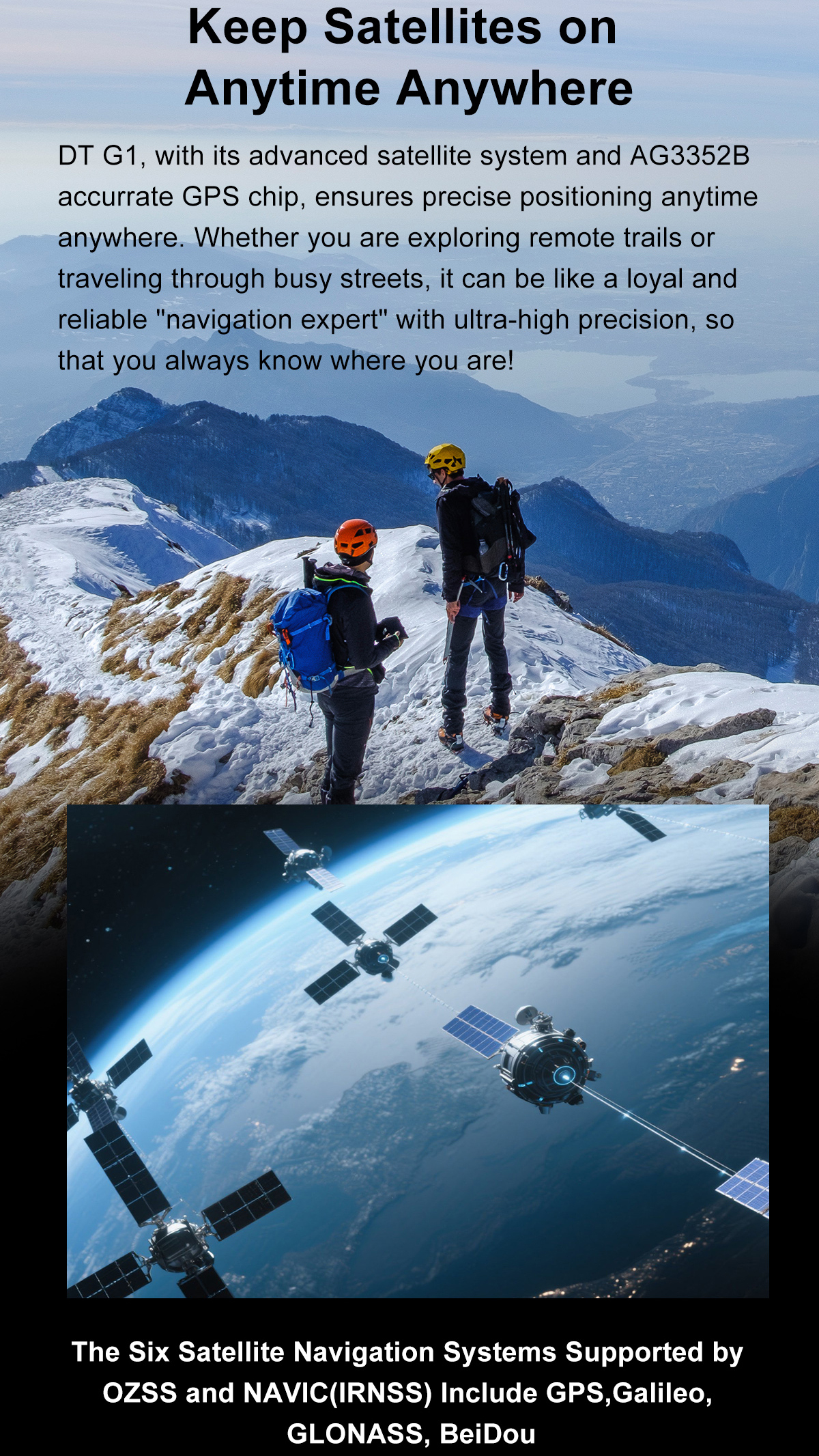 Smart Navigation Pro з GPS, 2 ремінці - 13