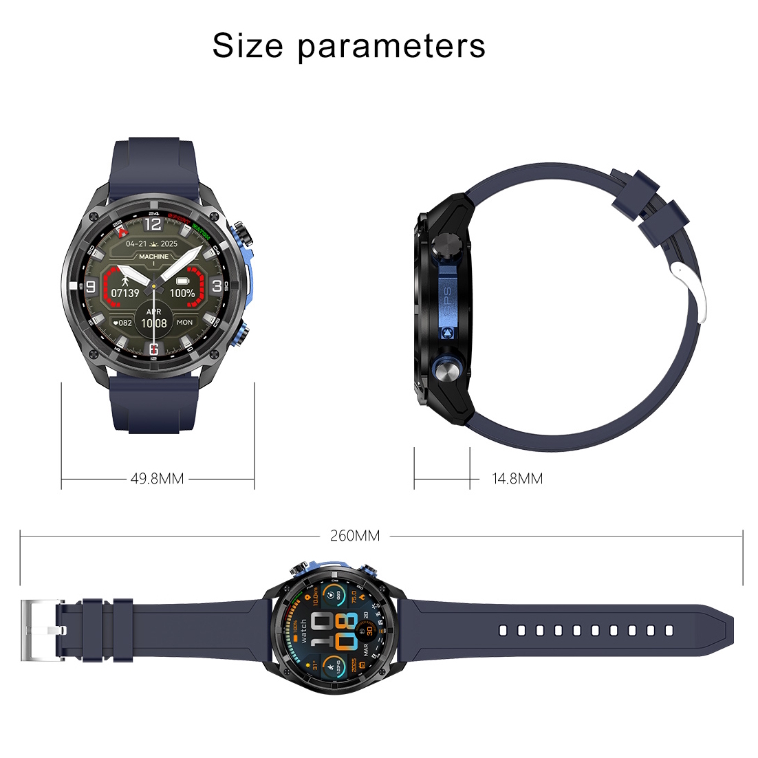 Smart Navigation Pro з GPS, 2 ремінці - 17