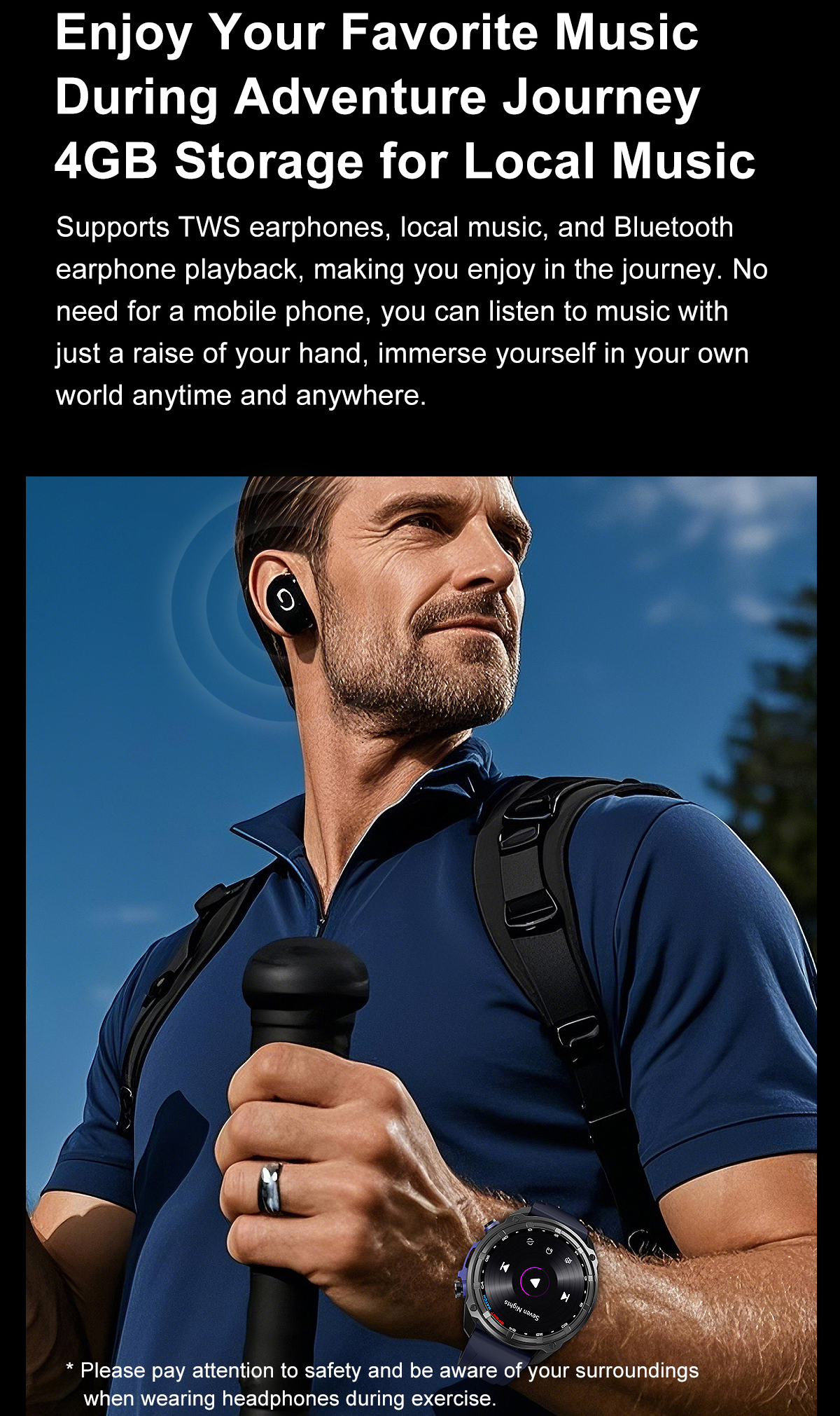 Smart Navigation Pro з GPS, 2 ремінці - 19