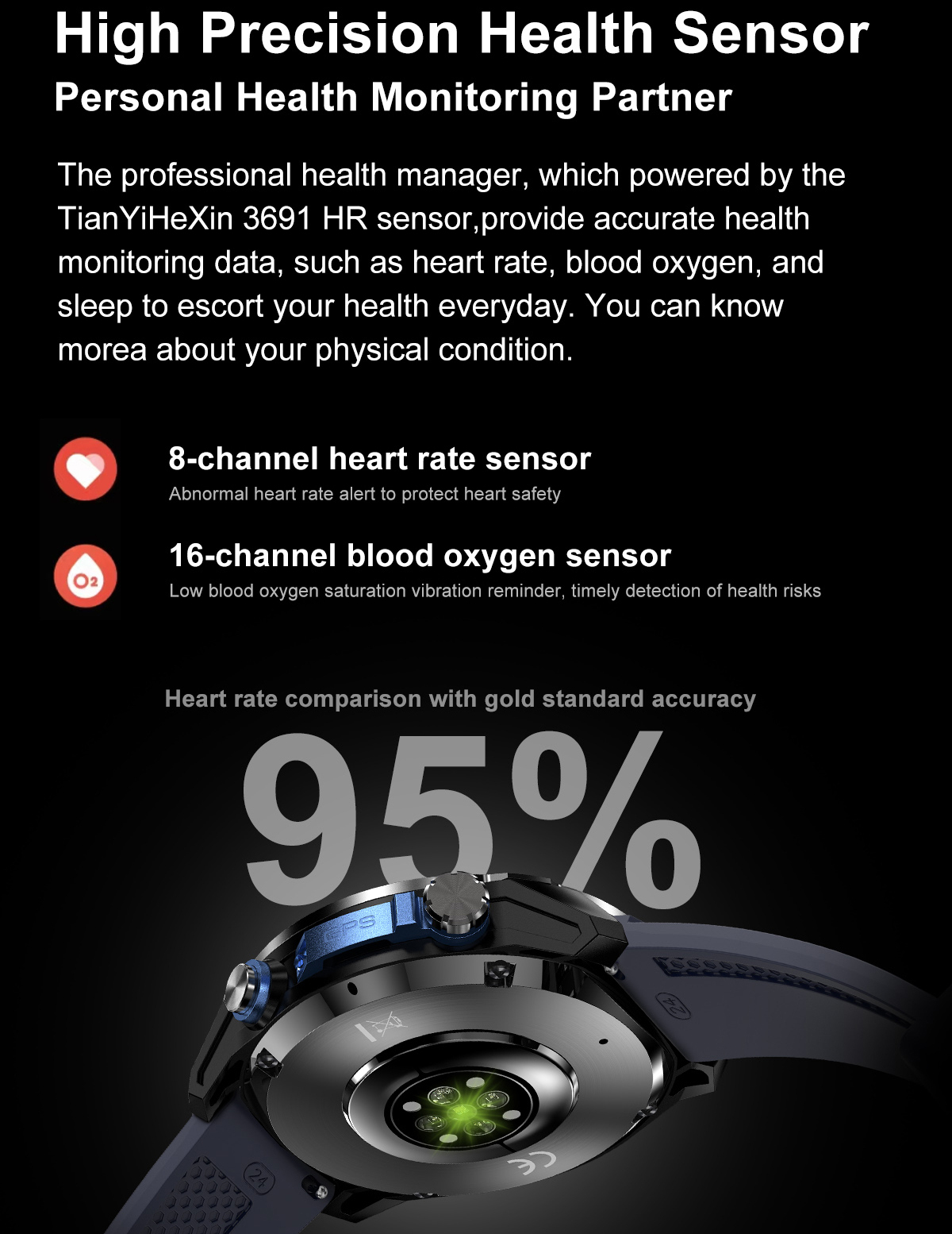 Smart Navigation Pro з GPS, 2 ремінці - 22