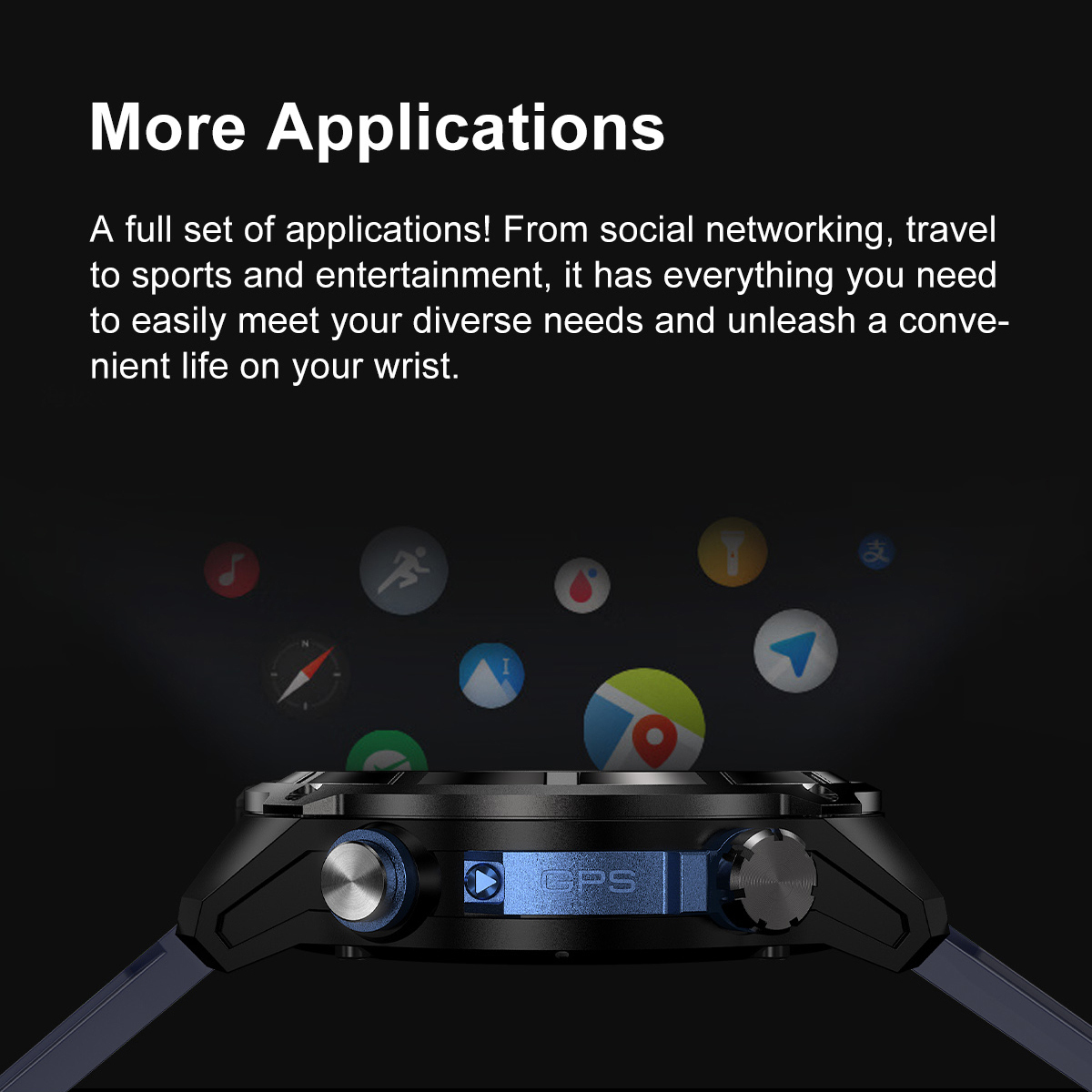 Smart Navigation Pro з GPS, 2 ремінці - 23