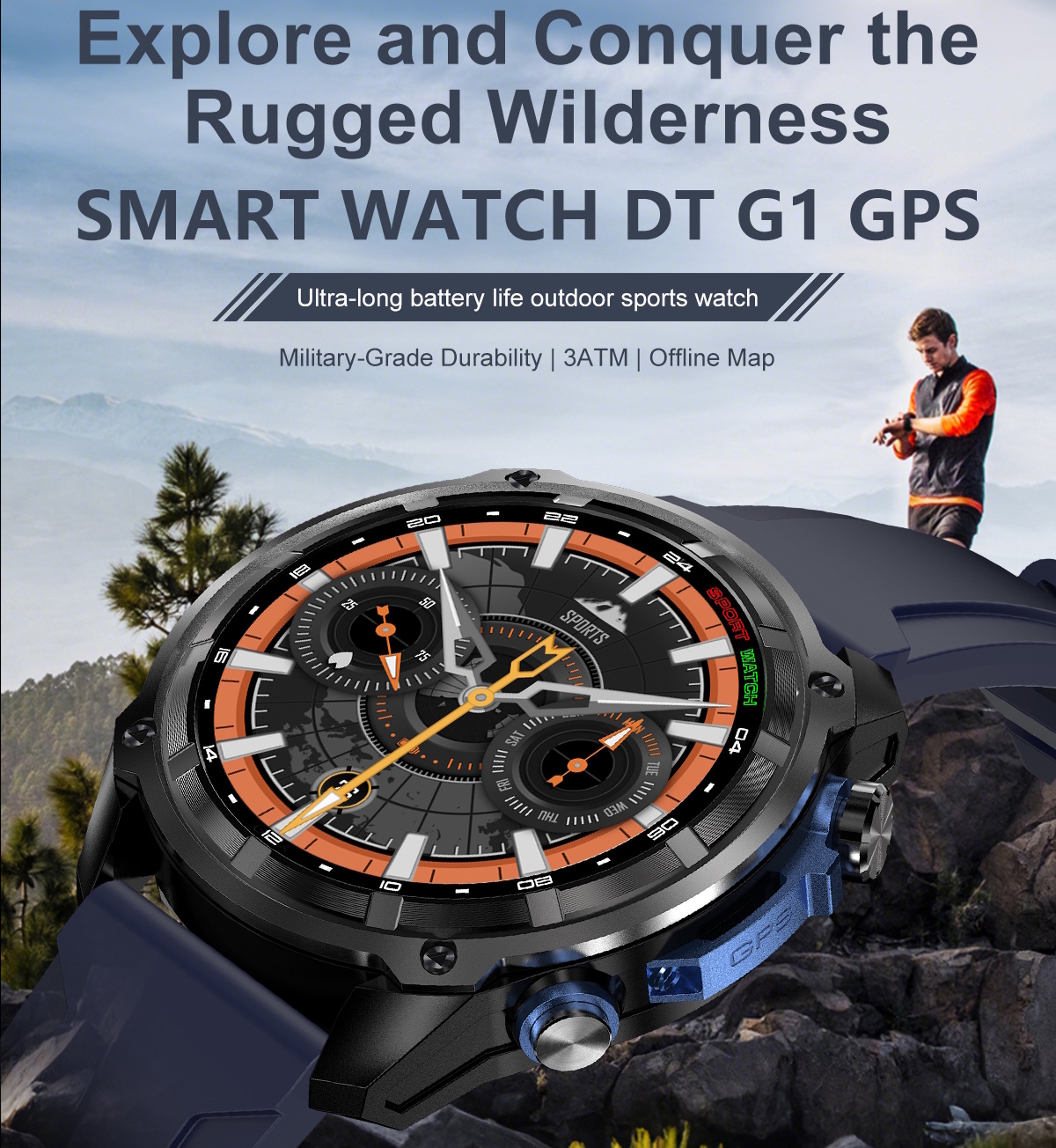 Smart Navigation Pro з GPS, 2 ремінці - 4