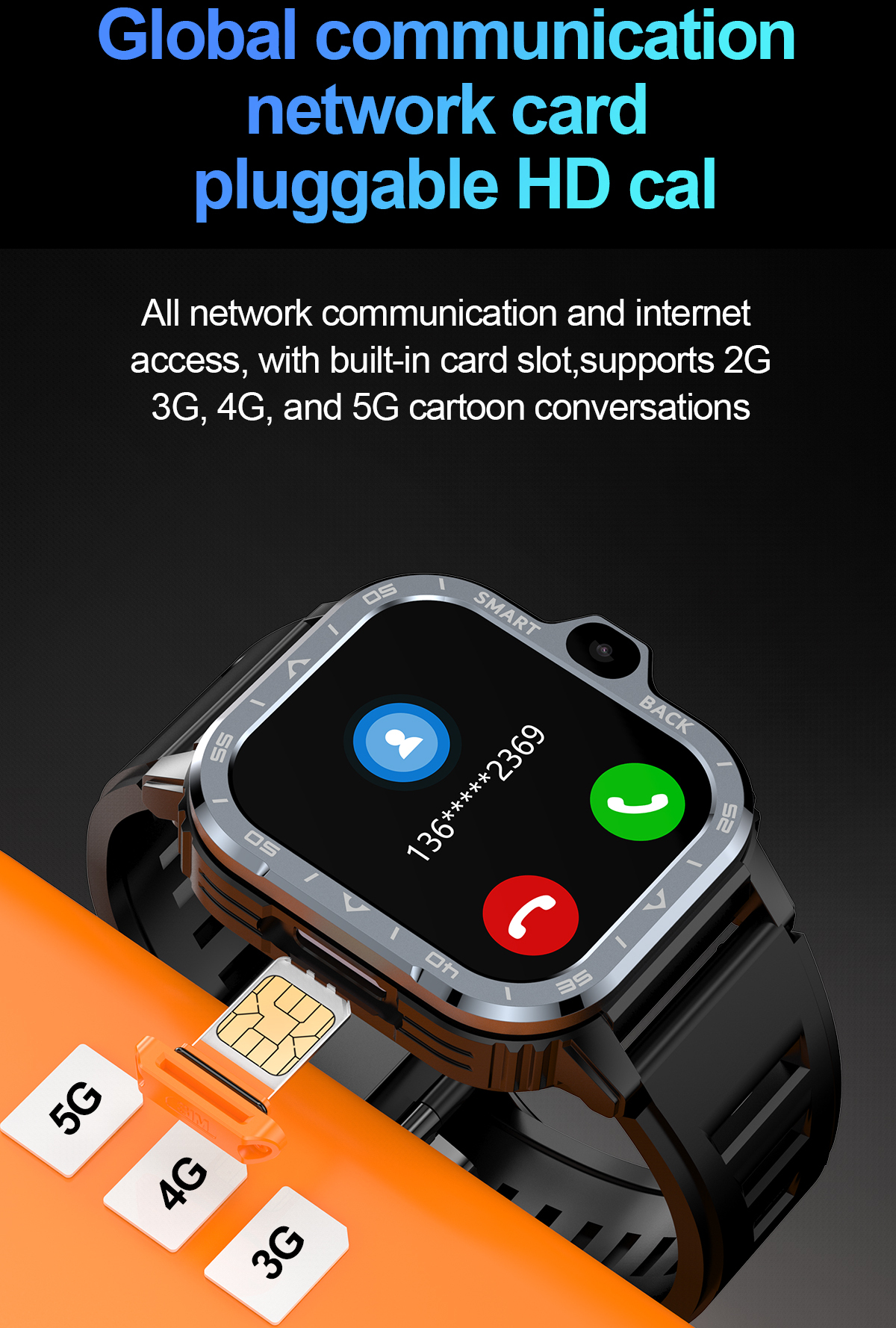 Smart Nova Sim Steel Black, 2 ремінці - 5