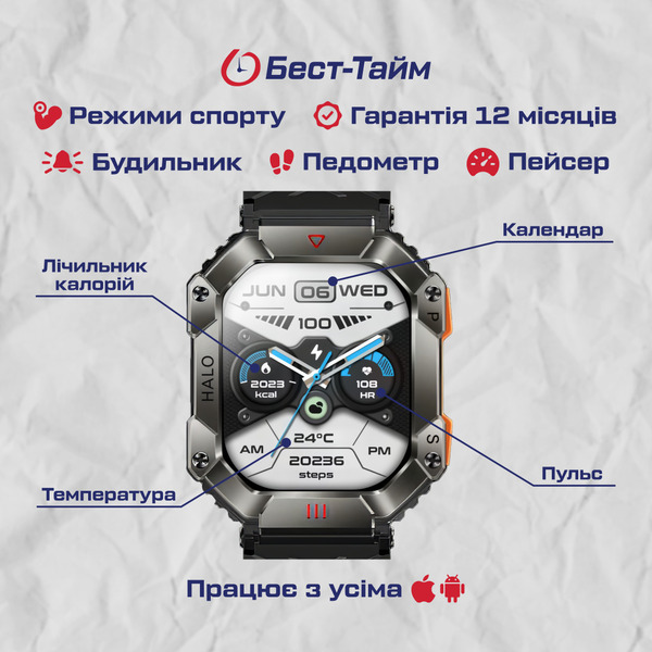Smart Racer K+ Black з компасом - 5