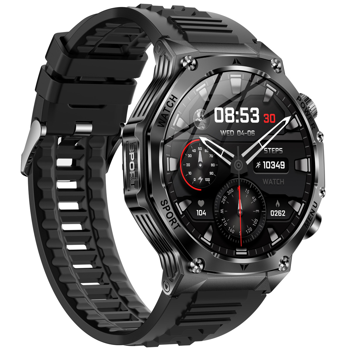 Smart Surf X Pro Black Rubber, 2 ремінці - 10