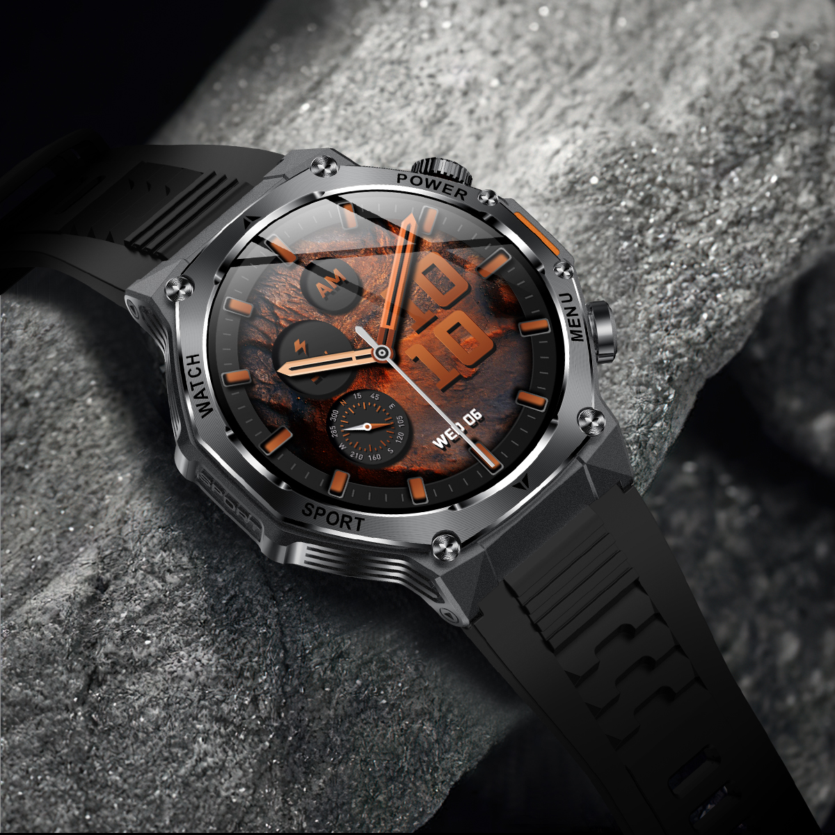 Smart Surf X Pro Black Rubber, 2 ремінці - 11