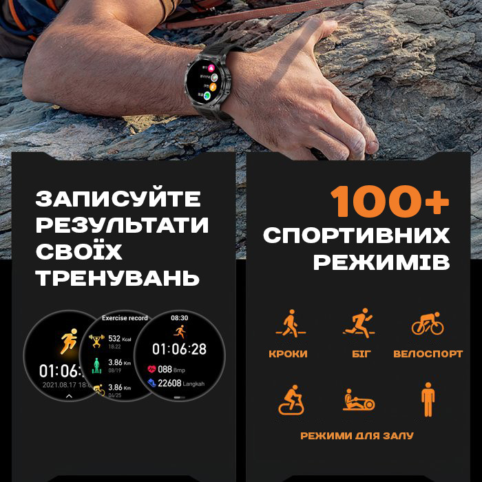 Smart Surf X Pro Black Rubber, 2 ремінці - 15