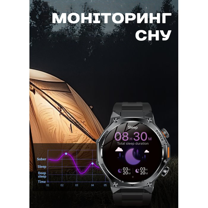 Smart Surf X Pro Black Rubber, 2 ремінці - 28