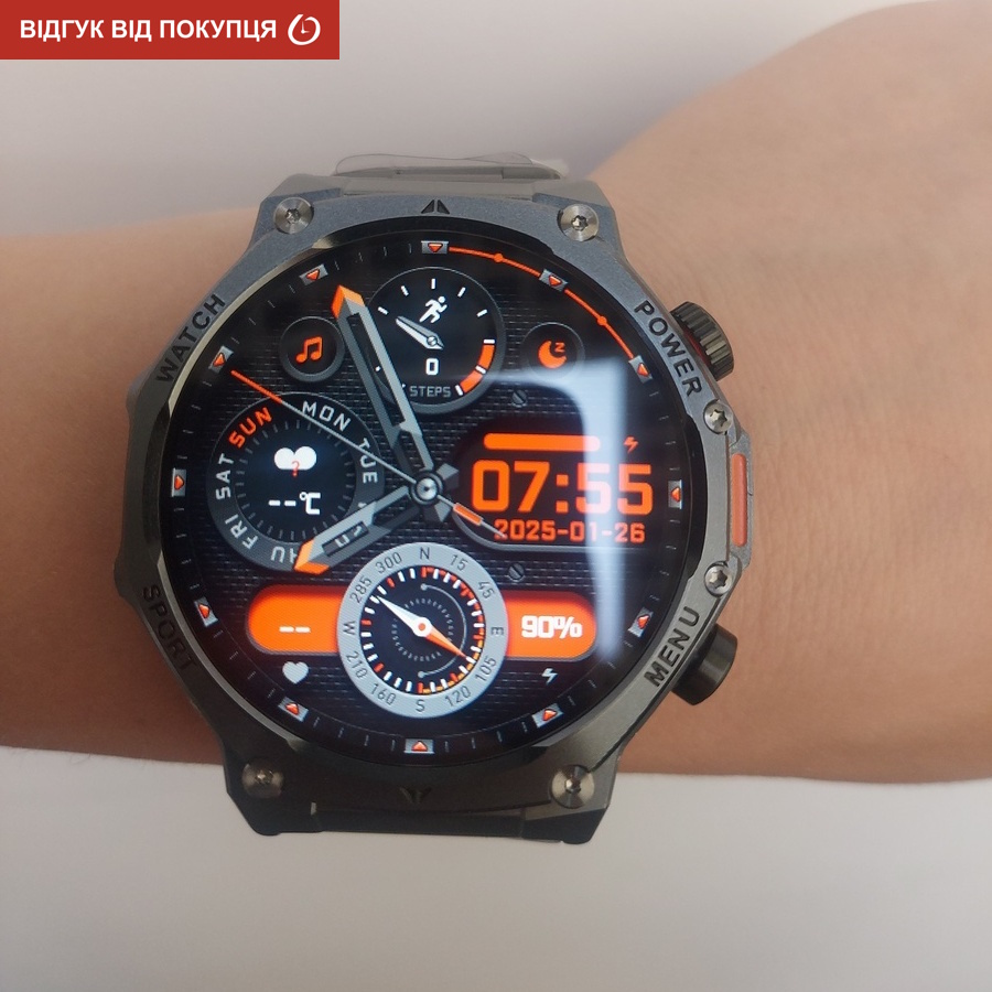 Smart Surf X Pro Black Rubber, 2 ремінці - 31