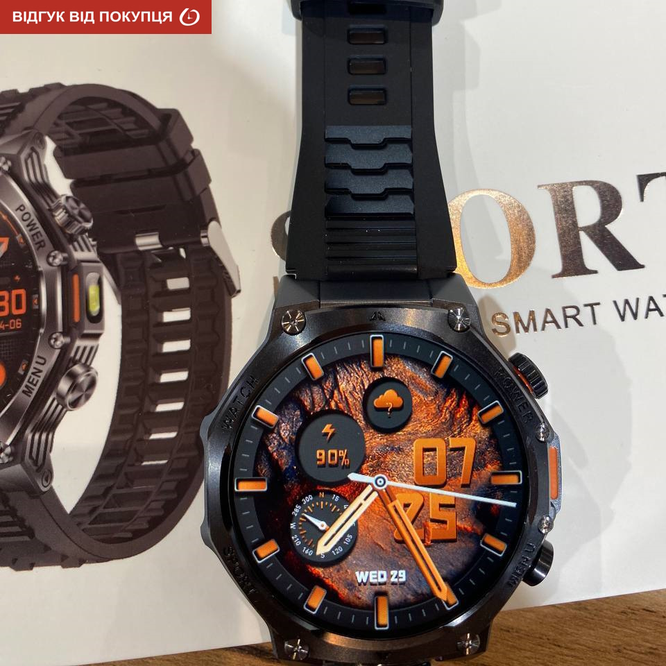 Smart Surf X Pro Black Rubber, 2 ремінці - 32