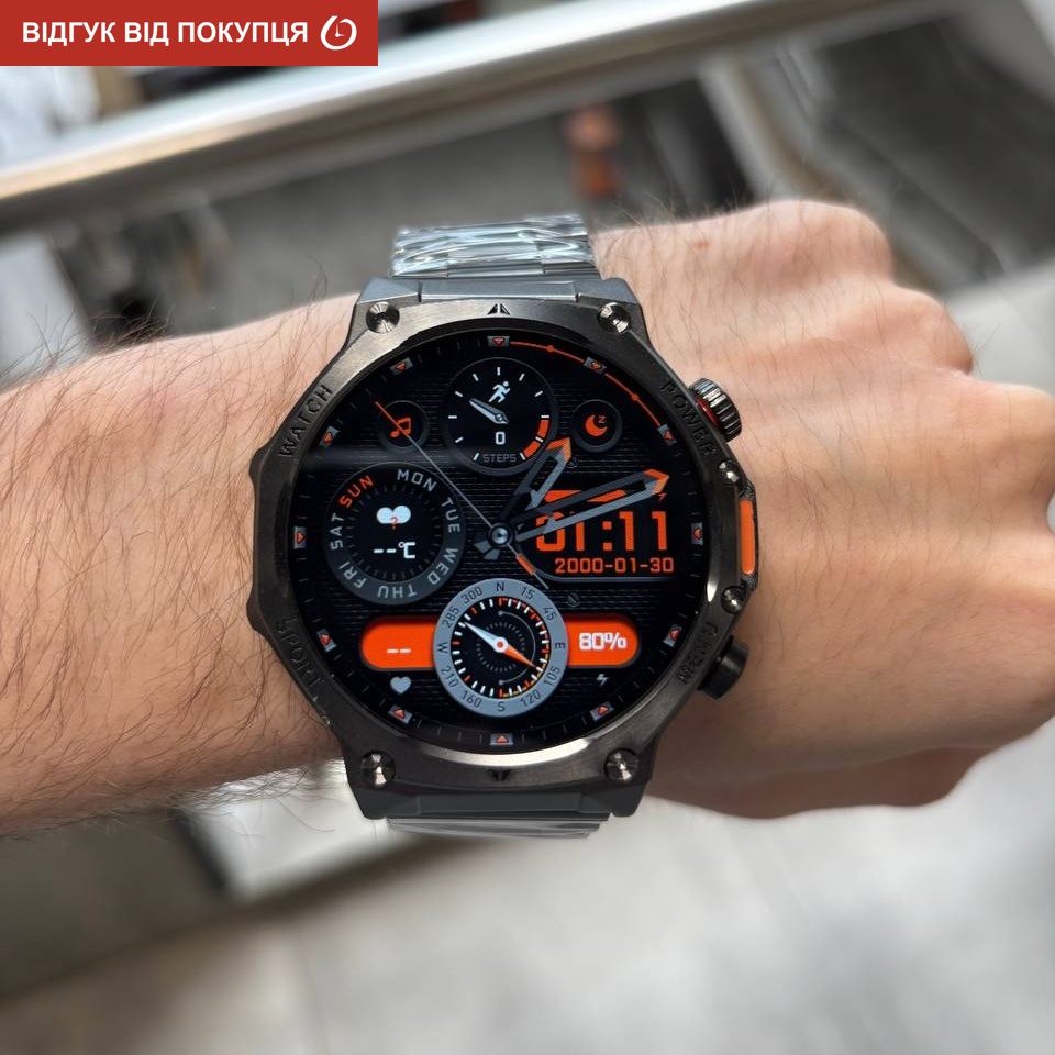 Smart Surf X Pro Black Rubber, 2 ремінці - 34