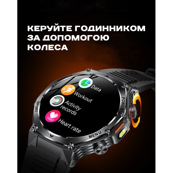 Smart Surf X Pro Black Steel, 2 ремінці - 22