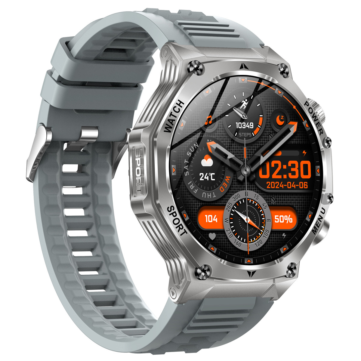Smart Surf X Pro Silver Grey, 2 ремінці - 3