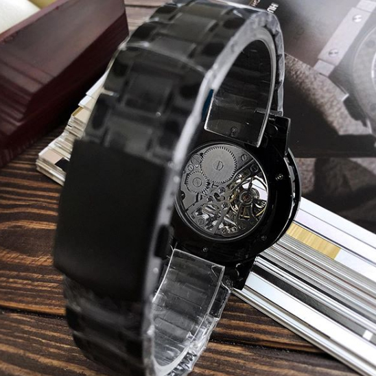 Winner 8012 Diamonds Automatic Black-Gold - 2