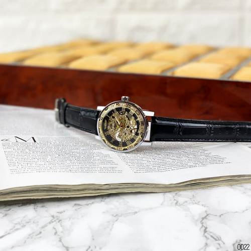 Winner 8012 Diamonds Automatic Black-Silver-Gold-Black - 7