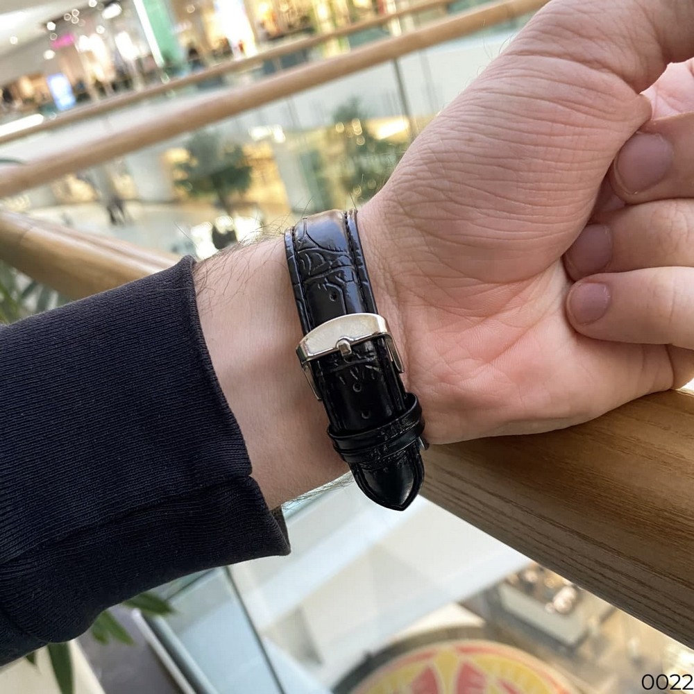 Winner 8012 Diamonds Automatic Black-Silver-Gold - 9