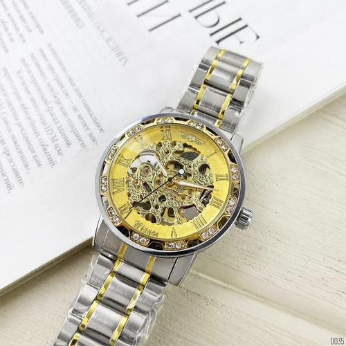 Winner 8012 Diamonds Automatic Silver-Gold - 10
