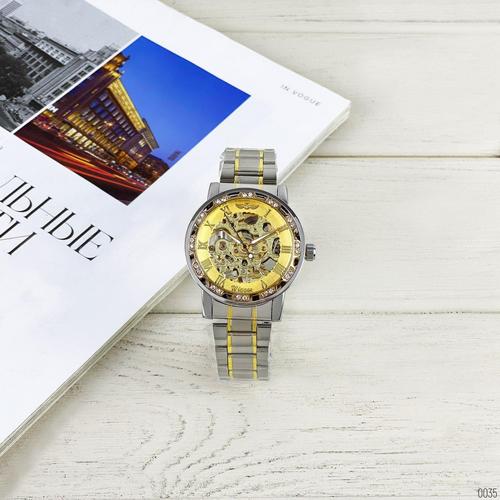 Winner 8012 Diamonds Automatic Silver-Gold - 7