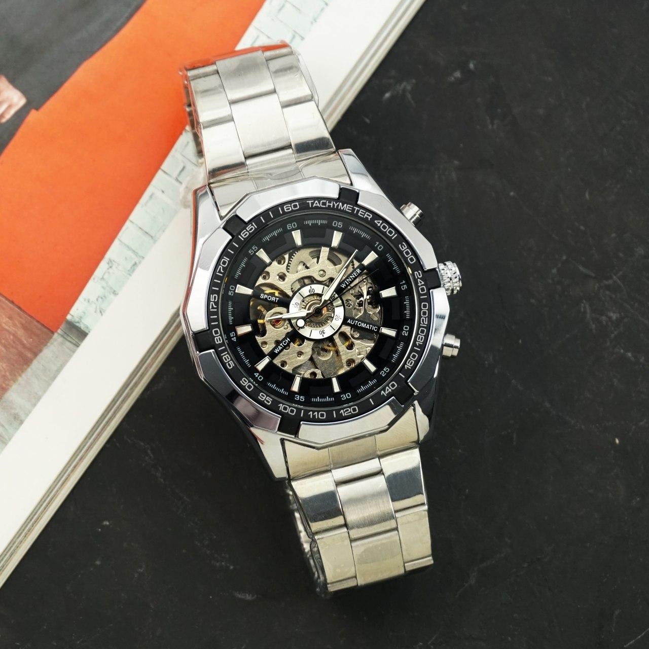 Winner 8042 Silver-Black-Silver - 2