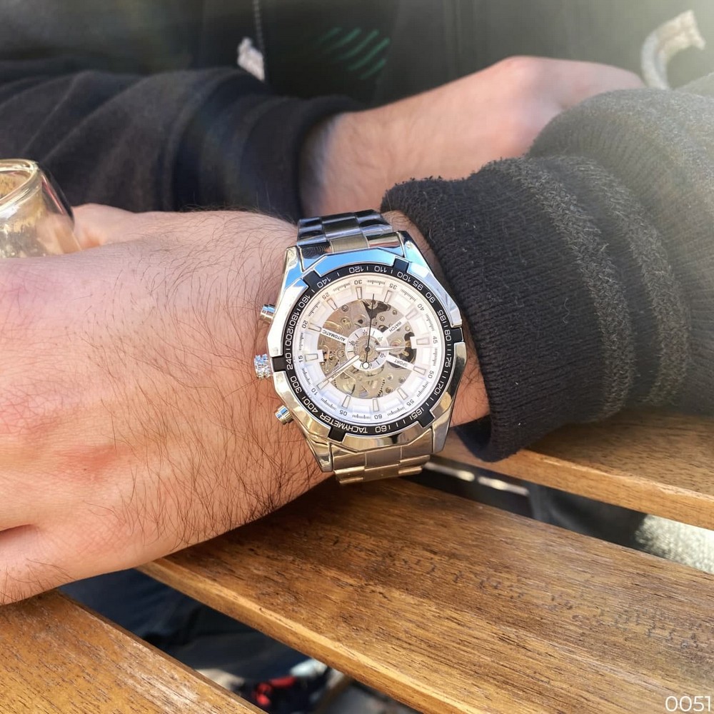 Winner 8042 Silver-Black-White - 7