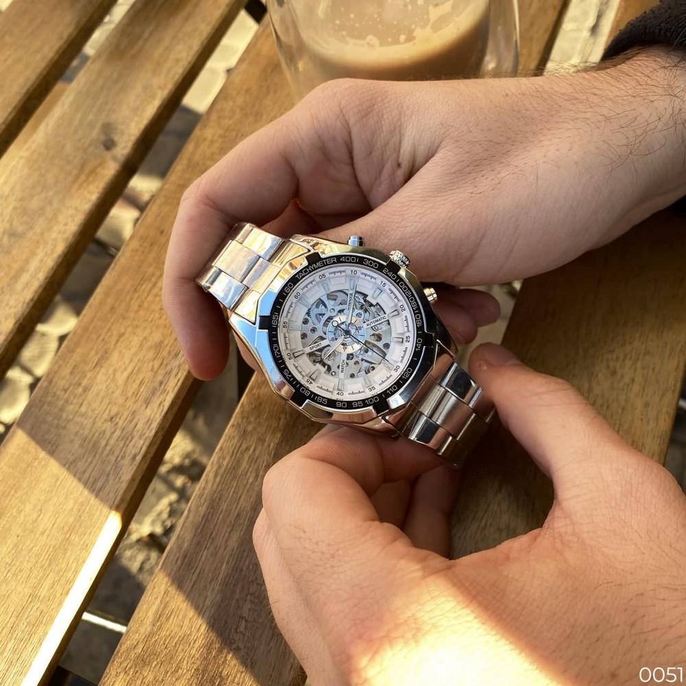 Winner 8042 Silver-Black-White - 8