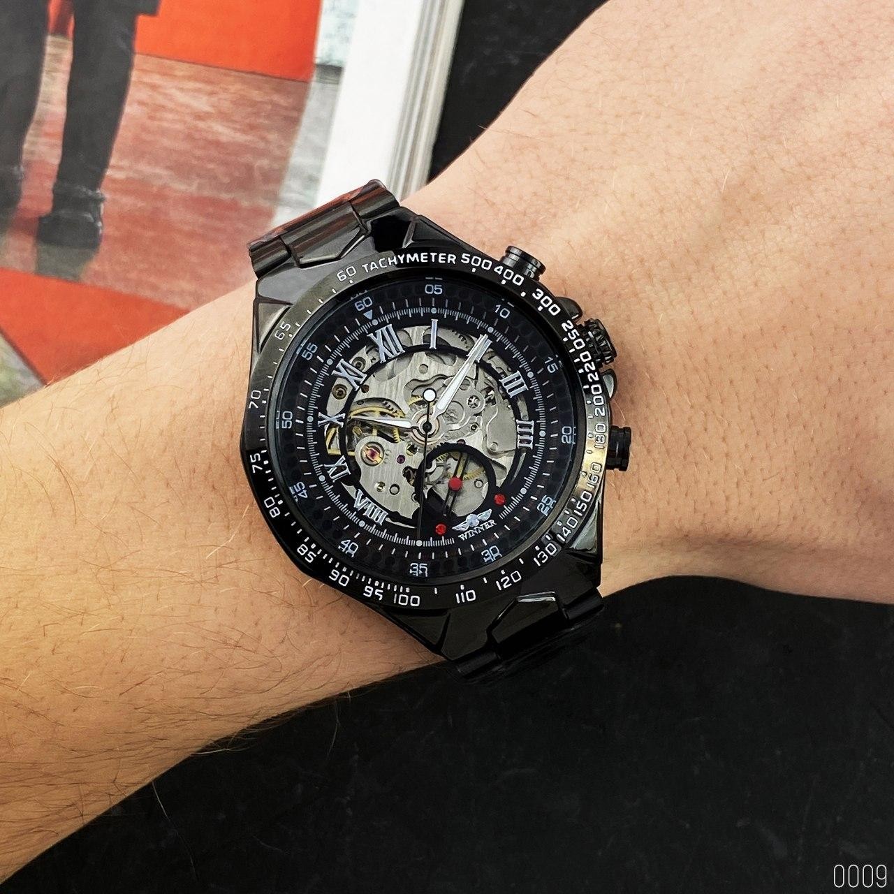 Winner 8067 Black-Silver-Red Cristal - 4